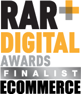 RAR+ Digital Awards Finialist - eCommerce